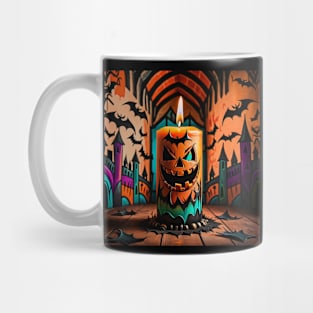 Halloween canadle Mug